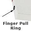 pukka box file with finger pull ring
