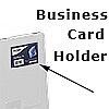 box files with business card holder