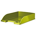 green letter trays