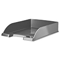 grey letter trays