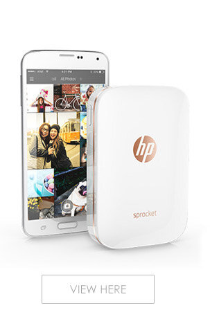 HP Sprocket Photo Colour Printer Bluetooth White X7N07A