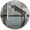 humanscale monitor adjustment arms