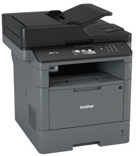 Brother MFC-L5700DN Pro 4-In-One Mono Laser Printer Fax Auto Duplex Network Side View
