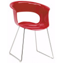 Miss B Antishock Chair with Sled Frame