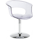 Zebra Bicolore Chair With Trestle Base