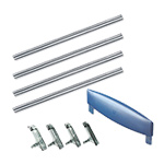 letter tray's risers