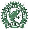 rain forest certified logo
