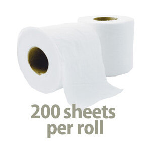 sheets per toilet roll
