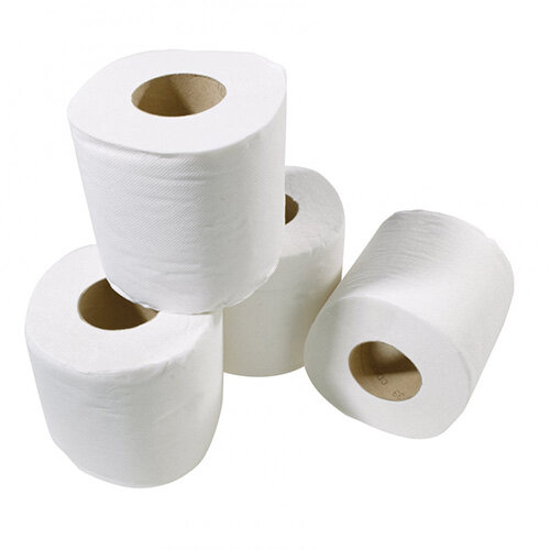 white Toilet Paper Roll