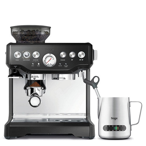 Sage The Barista Express Coffee Machine with Integrated Grinder Black Sesame