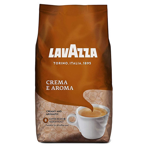 Lavazza Crema e Aroma Brown Coffee Beans 1kg