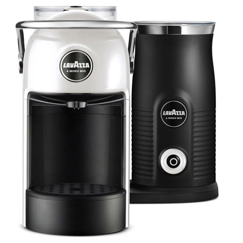 Lavazza A Modo Mio Jolie & Milk Capsule Coffee Machine with Milk Frother White