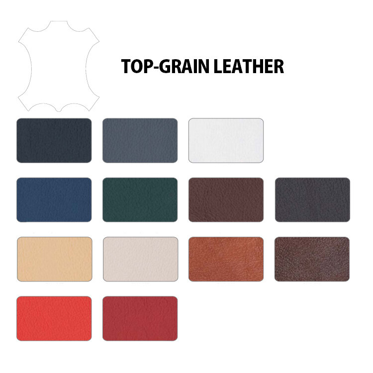 Leather material colour range for Kleiber Thunder chairs