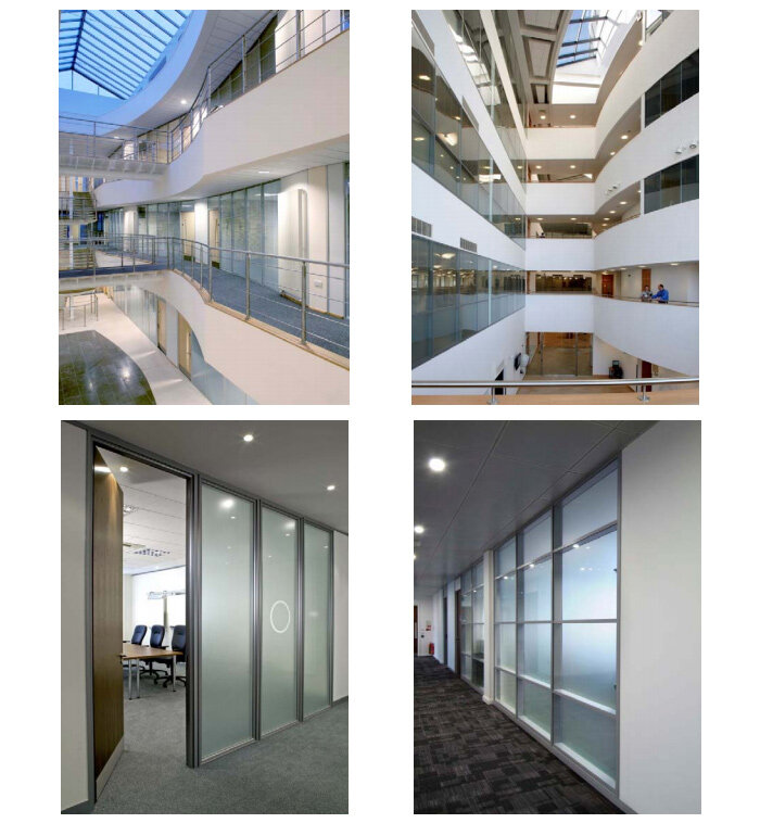 System 6000 Double Glazed Demountable & Relocatable Office Partitioning System