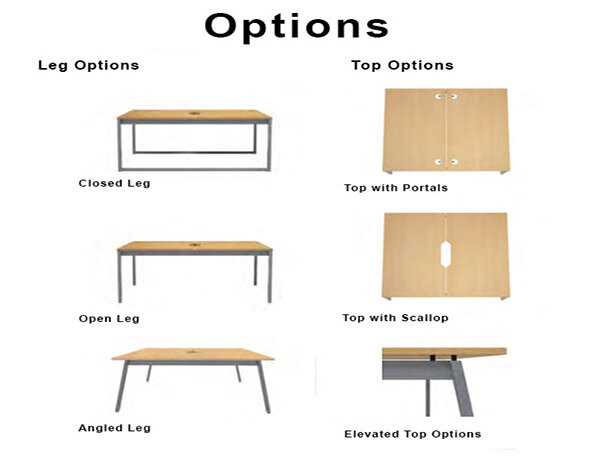 Switch Bench Desking Range Options