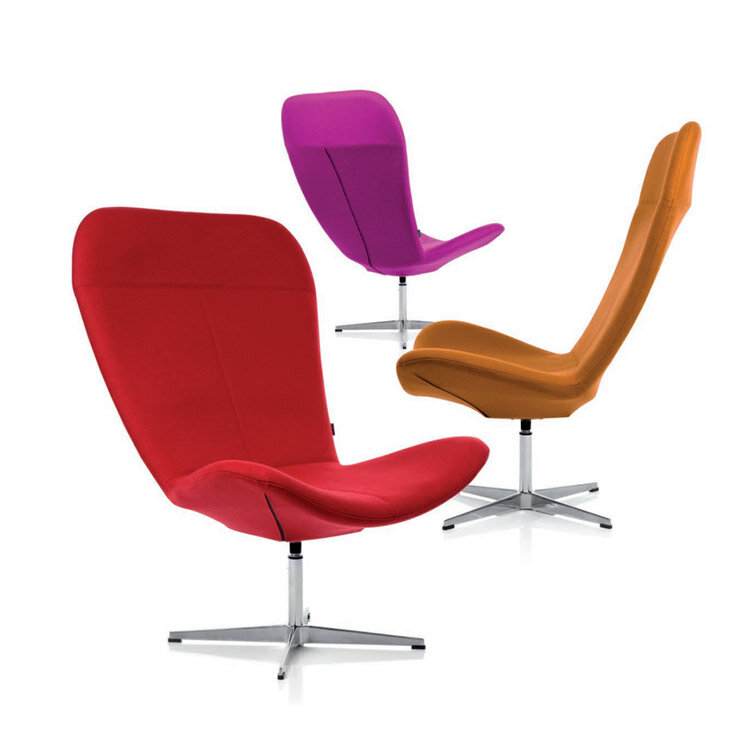 kleiber twist designer lounge chairs