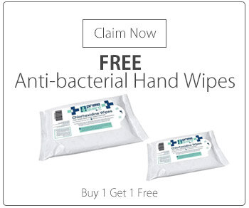 PrimeGuard Chlorhexidine Anti-bacterial Hand Wipes