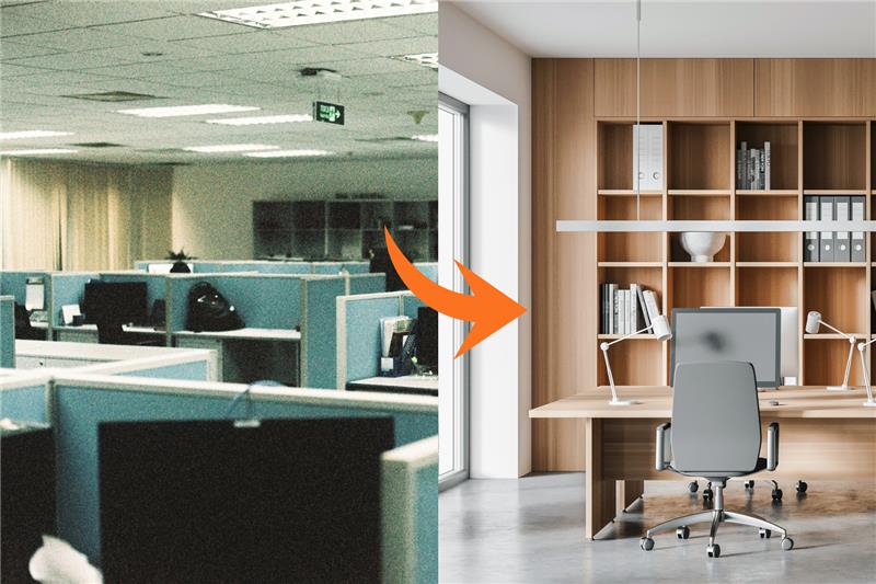 Furniture reuse and refurbishment for Irish workplaces — HuntOffice