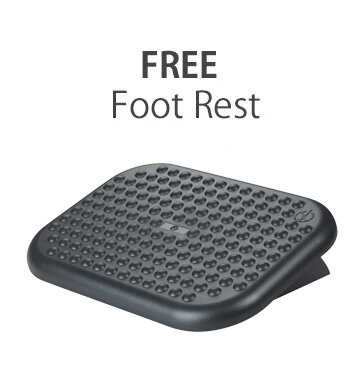 Q-Connect Foot Rest Black KF04525