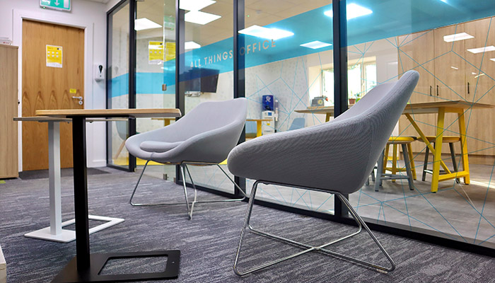 HuntOffice Interiors Limerick showroom