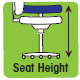 Seat height