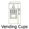 disposable paper cups for coffee vending machines