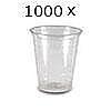clear colour water non vending cold drink disposable cup pack of 1000