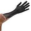 tear resistant black nitrile gloves