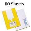 layout pad with 80 pages
