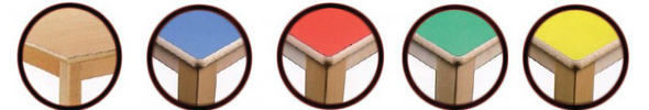 school classroom tables variety of colours