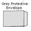 grey protective envelope