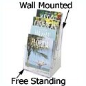 Wall Mounted or Free Standing