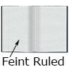 Feint Ruled 