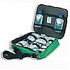 open portable first aid kit bag