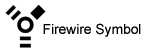 Firewire Port Symbol
