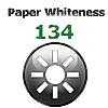 Paper whiteness 134
