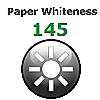 Paper whiteness 145