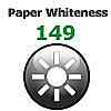 Paper whiteness 149