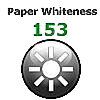 Paper whiteness 153