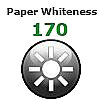 Paper whiteness 170