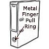 Metal Finger Pull Ring