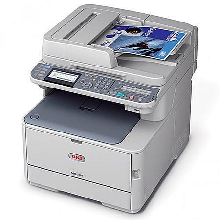OKI mc562dnw printer