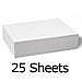 Ream of 25 Sheets