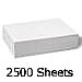 2500 Sheets of Paper