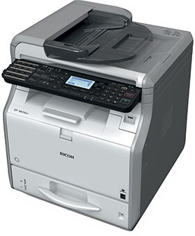 Ricoh SP3600SF A4 Mono Multifunction 4 in 1 Laser Printer 