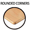 school classroom table rounded corners