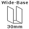 wide base 30mm lateral file