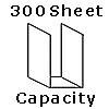 300 sheet capacity suspension file
