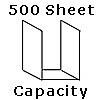 500 sheet capacity suspension file