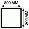 school table square 800mmx800mm